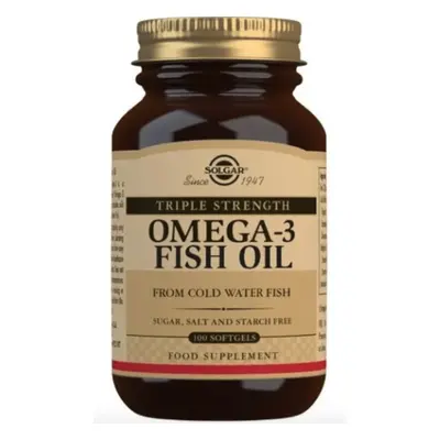 Solgar Omega-3 Fish Oil, Omega-3 z rybího oleje, 60 softgel kapslí