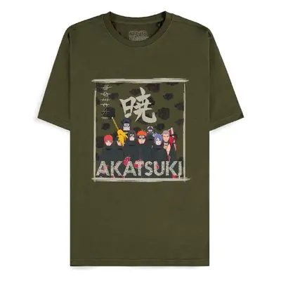 Tričko Naruto Shippuden - Akatsuki Clan XL