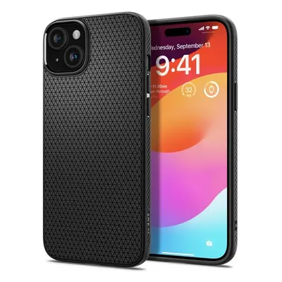 Spigen Liquid Air kryt iPhone 15 matně černý