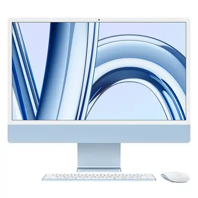 Apple iMac 24" M3 (2023) 10GPU/8GB/256GB modrý