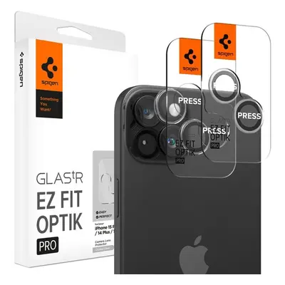 Spigen Glass tR EZ Fit Optik Pro skla iPhone 16 Pro/15 Pro/14 Pro/16 Pro Max/15 Pro Max/14 Pro M