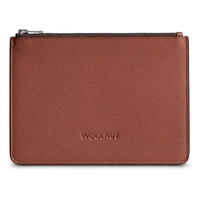 Woolnut Leather Pouch (Flat) kožené pouzdro hnědé