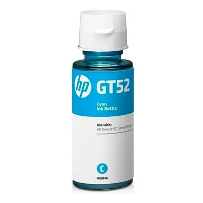 HP GT52 cyan (azurová) inkoustová náplň Azurová