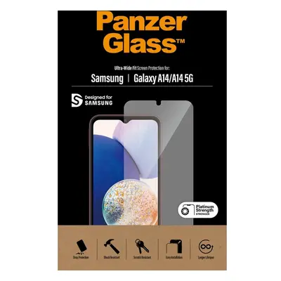 PanzerGlass™ Ultra-Wide Fit Samsung Galaxy A14/A14 5G