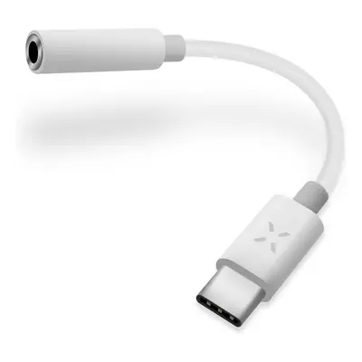 FIXED LINK USB-C 3,5mm redukce s DAC čipem bílá