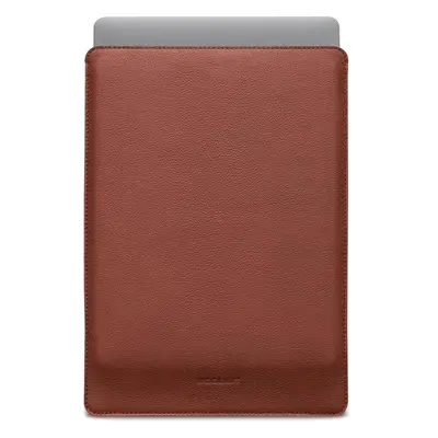 Woolnut kožené Sleeve pouzdro pro 16" MacBook Pro hnědé