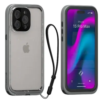 Catalyst Total Protection Case, titanium grey - iPhone 15 Pro Max (CATIPHO15GRYLP) Šedá