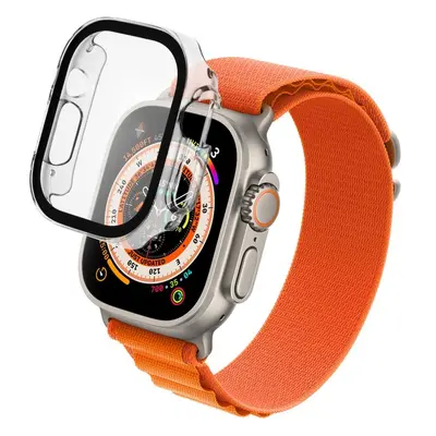 FIXED Pure pouzdro s temperovaným sklem pro Apple Watch Ultra 49 mm čiré