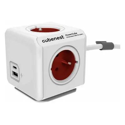 CubeNest PowerCube Extended Červená