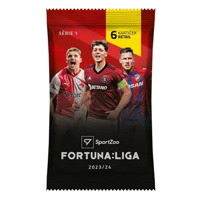 Fotbalové karty SportZoo Retail Balíček FORTUNA:liga 2023/24 - 1. série