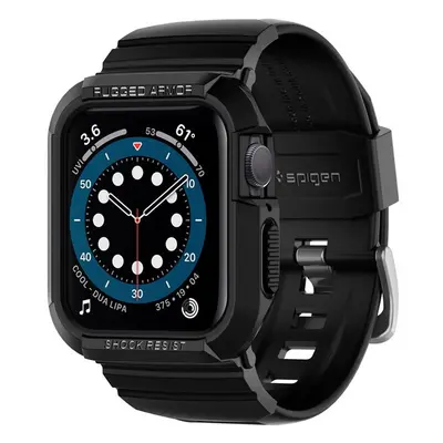 Spigen Rugged Armor Pro řemínek s pouzdrem Apple Watch 41/40mm černý