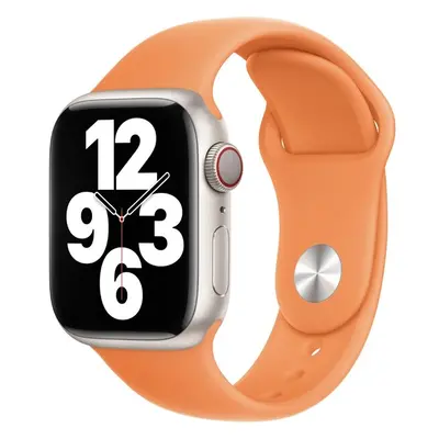 Apple Watch sportovní řemínek 41/40/38mm jasně oranžový Jasně oranžová