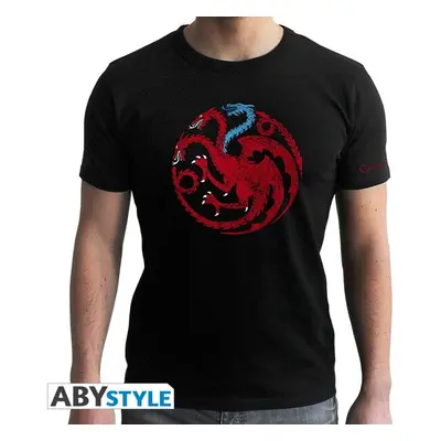 Tričko Game of Thrones - Targaryen Viserion L