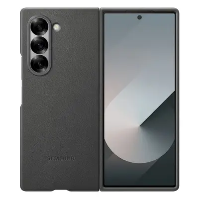 Samsung Galaxy Z Fold6 Ochranný kryt z veganské kůže Gray EF-VF956PJEGWW Šedá