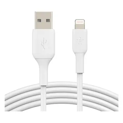 Belkin BOOST Charge Lightning/USB-A kabel, 2m, bílý