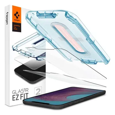 Spigen Glas tR EZ Fit tvrzené sklo iPhone 12 Pro Max 2 ks čiré