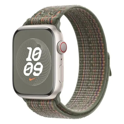 Apple Watch MTL63ZM/A Sekvojově zelená / oranžová