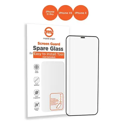 Mobile Origin Orange Screen Guard náhradní 2,5D ochranné sklo iPhone 11 Pro/XS/X