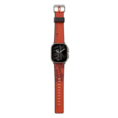 SKINARMA Spunk řemínek Apple Watch 49/45/44/42 mm oranžový