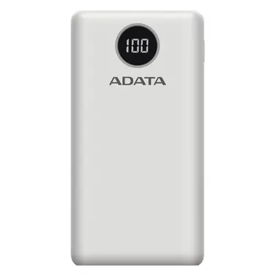 ADATA P20000QCD AP20000QCD-DGT-CWH Bílá