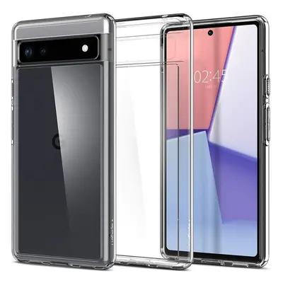 Pouzdro Spigen Ultra Hybrid Clear Google Pixel 6a Čirá