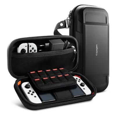 Spigen Rugged Armor Pro Pouch ochranné pouzdro pro Nintendo Switch/Switch OLED černé