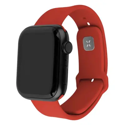 FIXED set silikonových řemínků Apple Watch Ultra 49mm červený