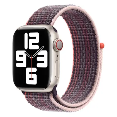 Apple Watch 41/40/38mm bezinkově fialový provlékací sportovní řemínek Bezinkově fialový