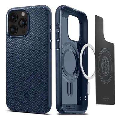 Spigen Mag Armor MagFit kryt iPhone 15 Pro Max modrý