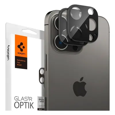 Spigen Glass tR Optik 2 Pack skla iPhone 16 Pro/16 Pro Max/15 Pro/15 Pro Max/14 Pro/14 Pro Max č