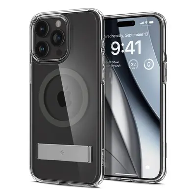 Spigen Ultra Hybrid S MagFit kryt iPhone 15 Pro Max grafitový