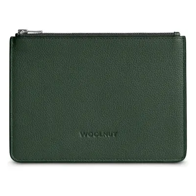 Woolnut Leather Pouch (Flat) kožené pouzdro tmavě zelené