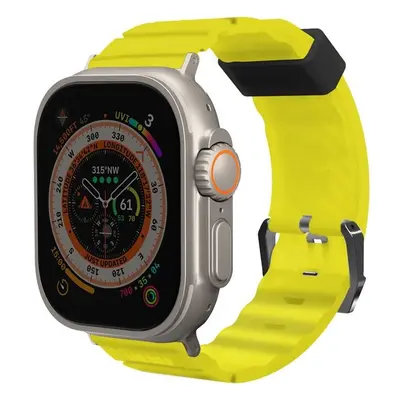 SKINARMA Shokku řemínek Apple Watch 49/45/44/42 mm žlutý