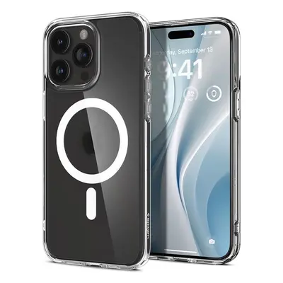 Spigen Ultra Hybrid MagFit kryt iPhone 15 Pro Max průhledný