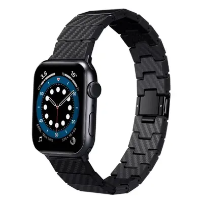 Pitaka Carbon Fiber řemínek Apple Watch 49/45/44/42 mm černý