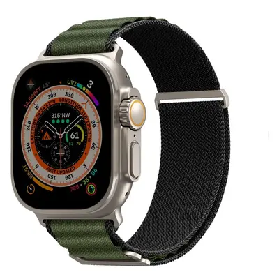 SKINARMA Kobu řemínek Apple Watch 49/45/44/42 mm olivově zelený