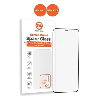 Mobile Origin Orange Screen Guard náhradní 2,5D ochranné sklo iPhone 11/XR