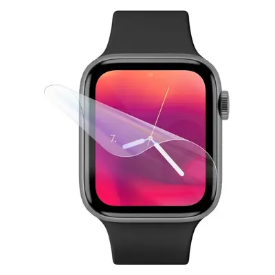 FIXED Invisible Protector TPU folie Apple Watch 45mm (2ks) čirá