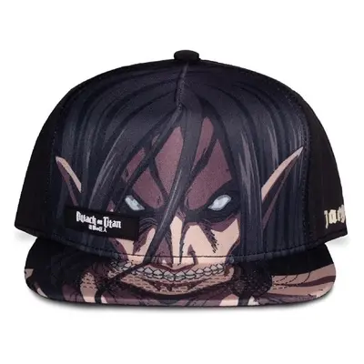 Kšiltovka Attack on Titan - Eren Jaeger Titan (snapback)