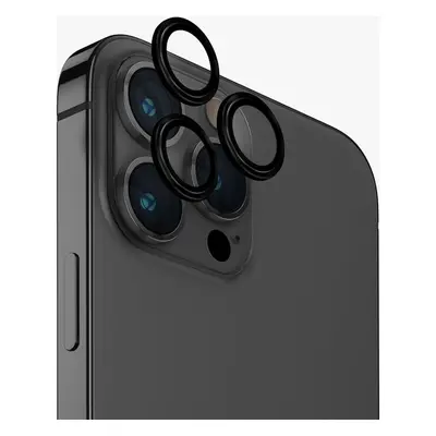 UNIQ OPTIX Aluminium Camera Lens Protector iPhone 15 Pro Max černá