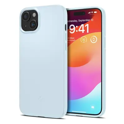 Spigen Thin Fit kryt iPhone 15 bleděmodrý