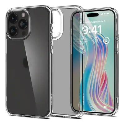 Spigen Ultra Hybrid kryt iPhone 15 Pro průhledný