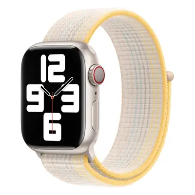 Apple Watch 41/40/38mm hvězdně bílý provlékací sportovní řemínek Hvězdně bílá