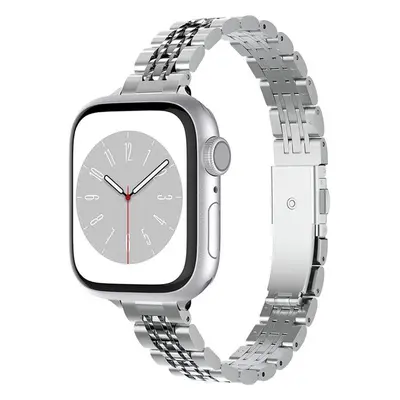 Spigen Shine Fit řemínek Apple Watch 42/41/40/38mm stříbrný