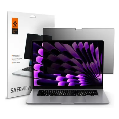 Spigen SafeView Privacy Filter ochranná fólie 1 Pack MacBook Air 15" M2 2023