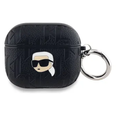 Karl Lagerfeld PU Embossed Karl Head pouzdro AirPods Pro 2 černé