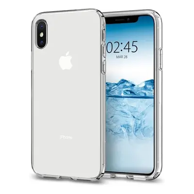 Pouzdro Spigen Liquid Crystal iPhone XS/X Čirá