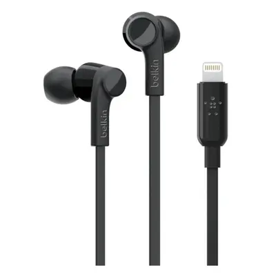 Belkin ROCKSTAR™ Sluchátka s Lightning konektorem černá