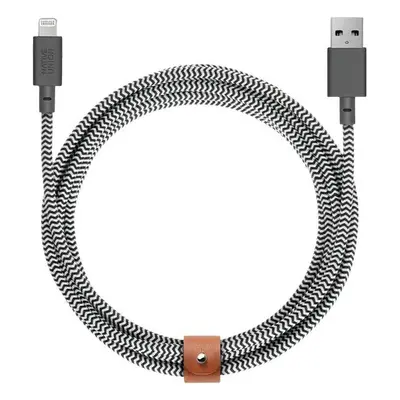 Native Union Belt Cable XL (USB-A/Lightning) 3m, zebra