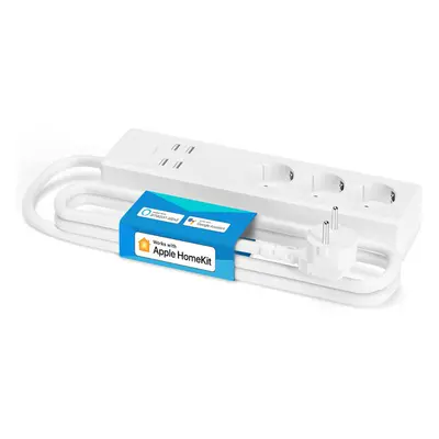 Meross Smart Wi-Fi Power Strip 4x AC+4x USB HomeKit